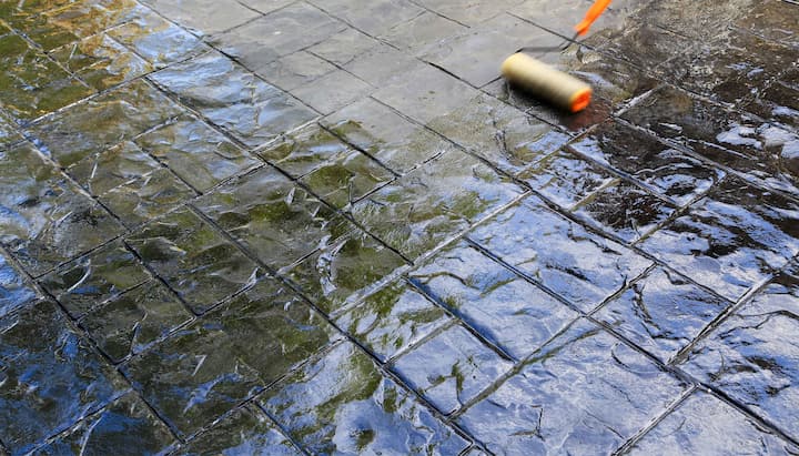 Bloomington, IN Concrete Stamp Floors Enhance Interior Design